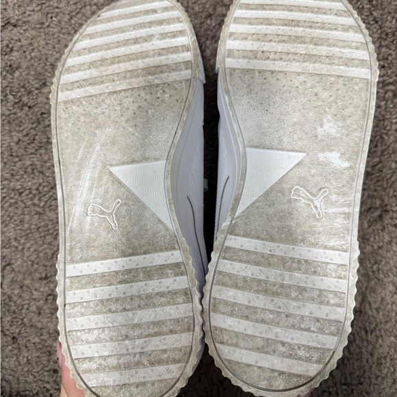 Puma SoftFoam White Lace-Up Sneakers W11 - Picture 3 of 3